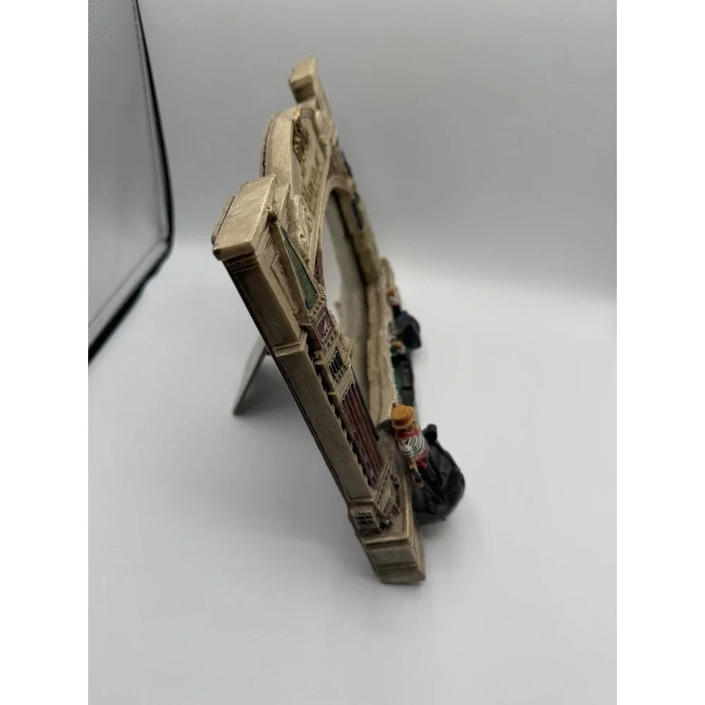 Vintage The Venetian Las Vegas Casino Resort 3D Gondola Picture Photo Frame